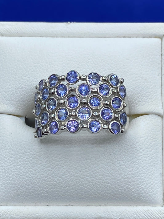 Sterling Silver Tanzanite Ring