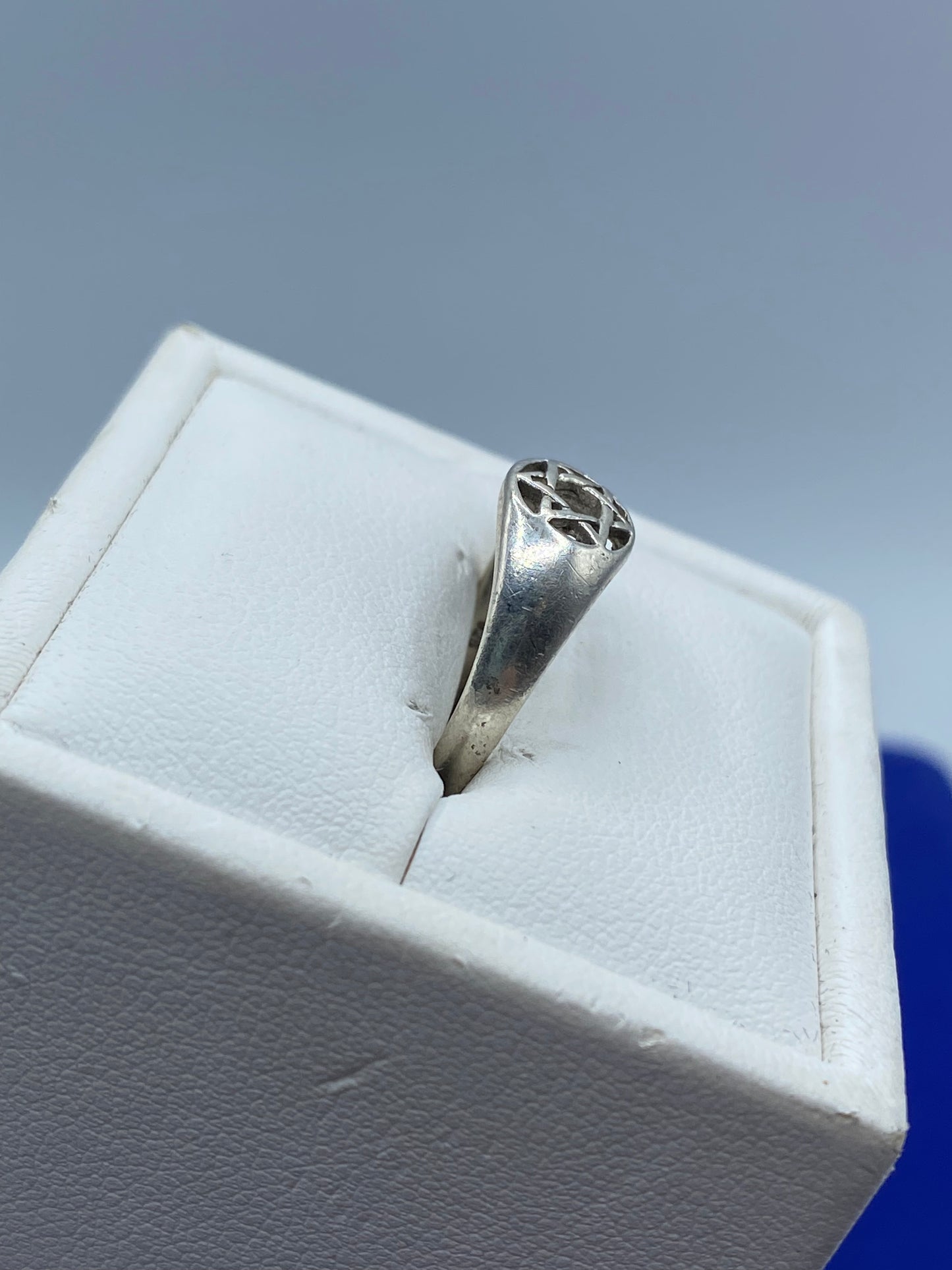 Sterling Silver Star of David Ring