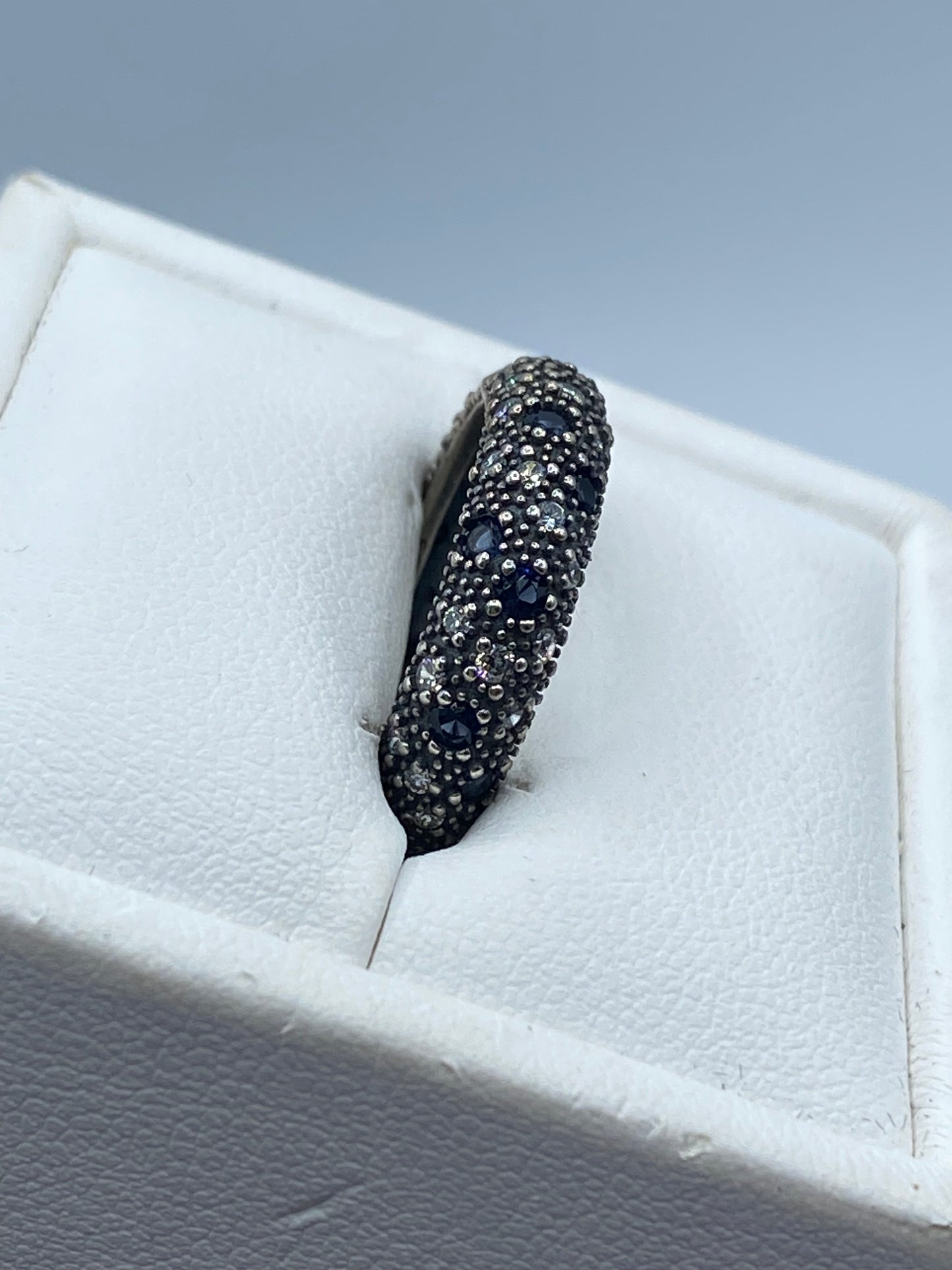 Sterling Silver Pandora CZ Ring