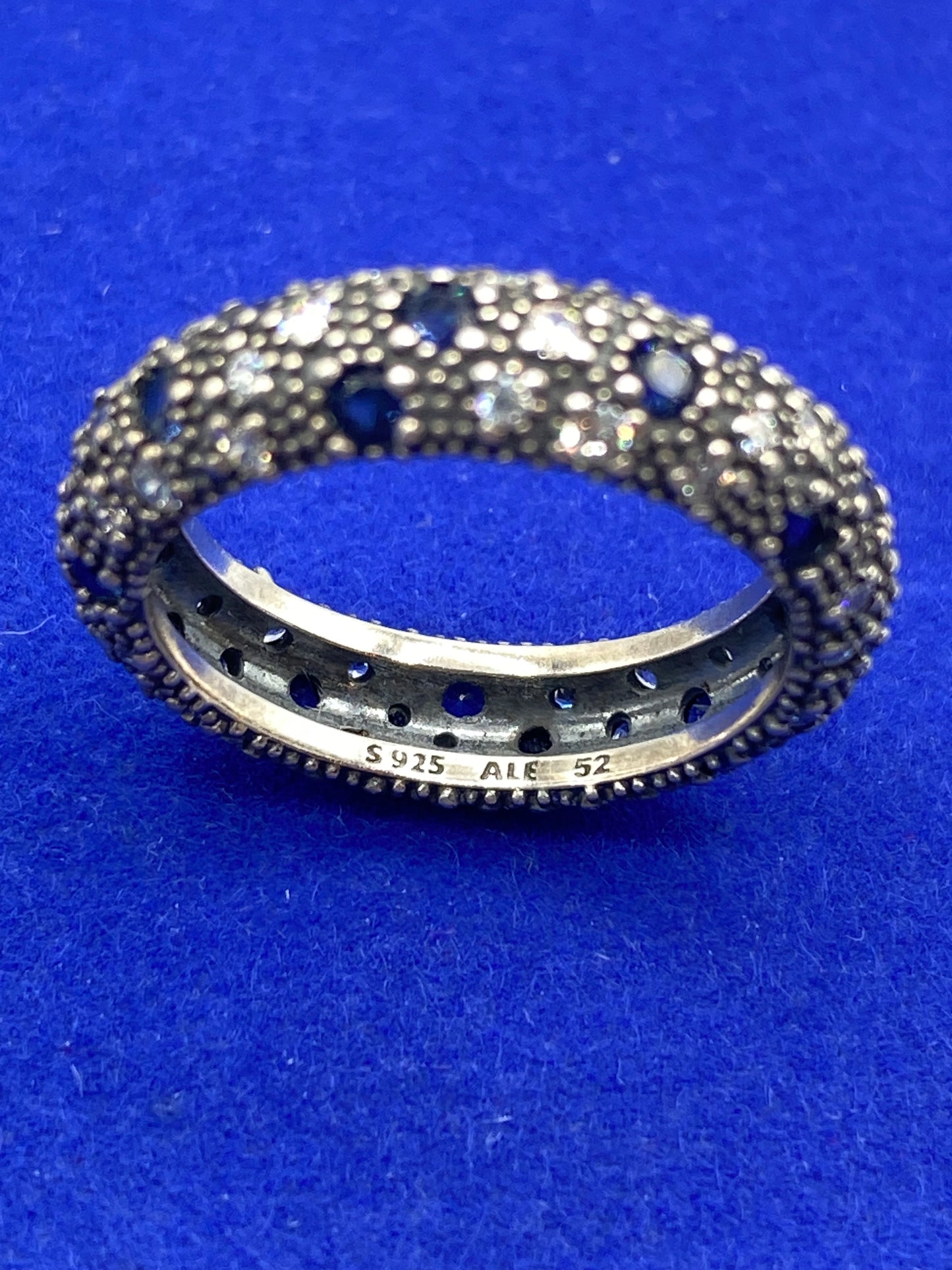 Sterling Silver Pandora CZ Ring