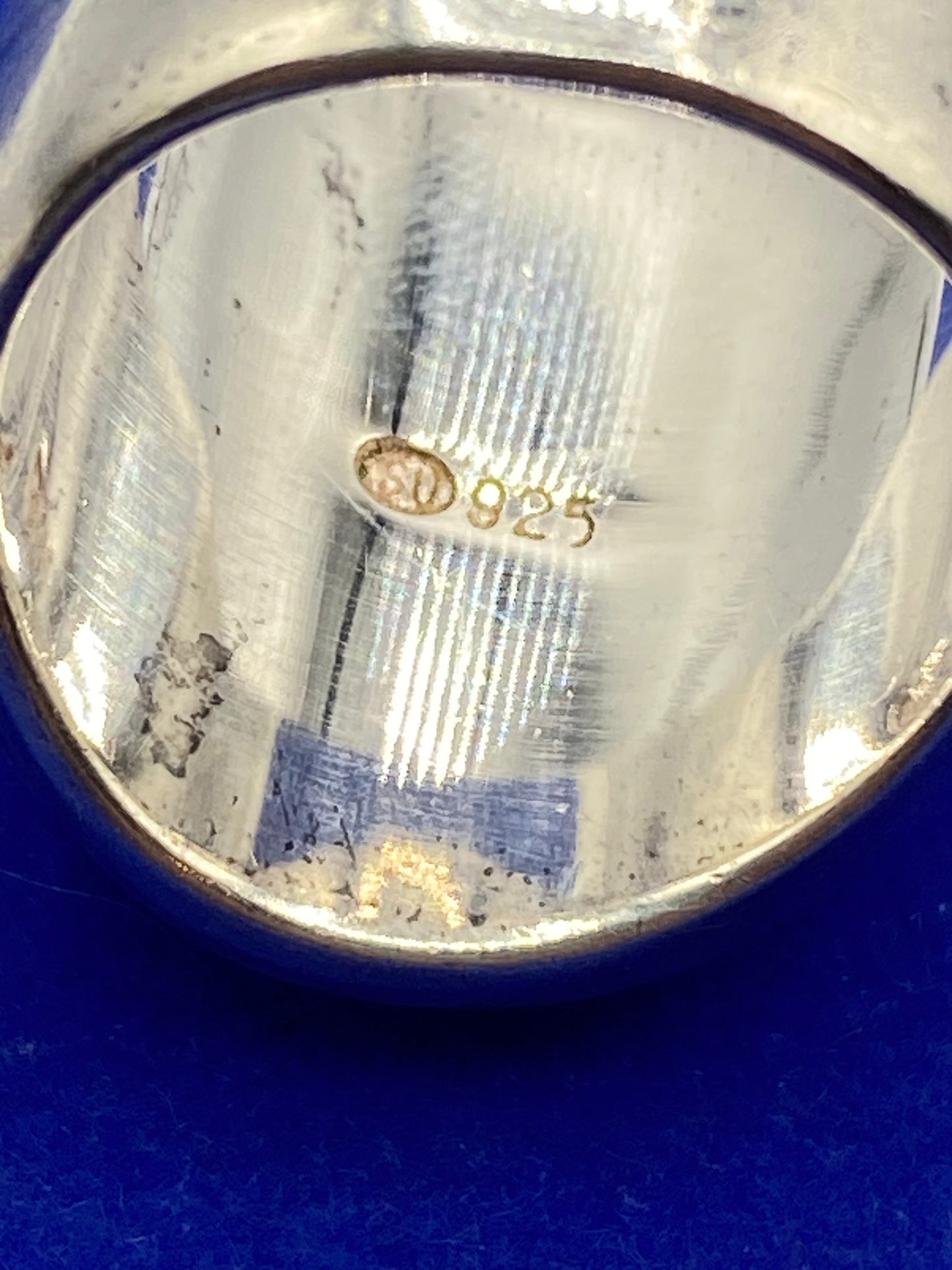 Sterling Silver Swirl Dome Ring