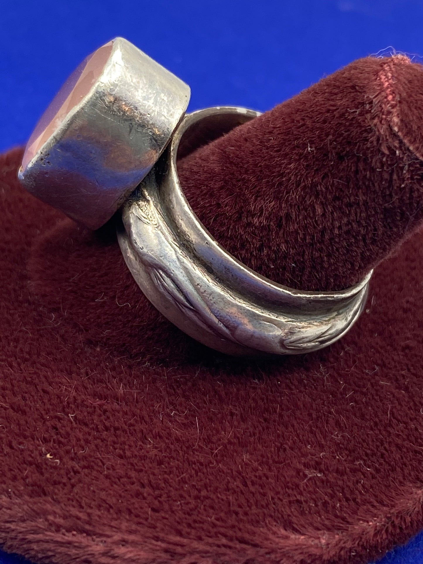 Sterling Silver Silpada Rose Quartz Ring
