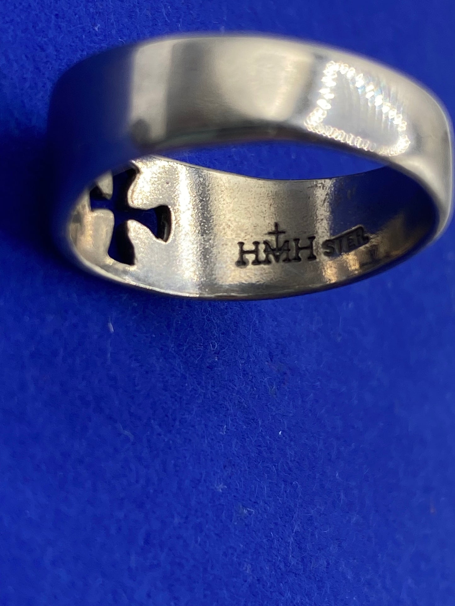 Sterling Silver Cross Ring