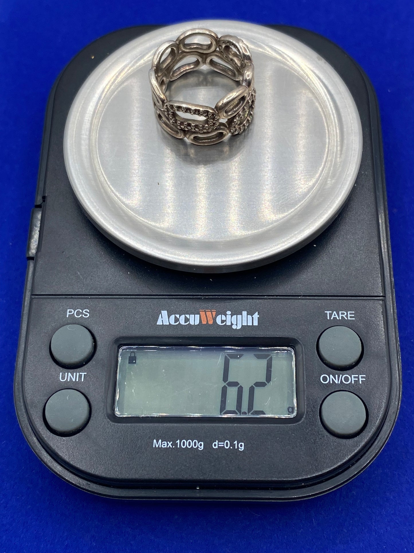 Sterling Silver Pandora "Circle of Friends" CZ Ring