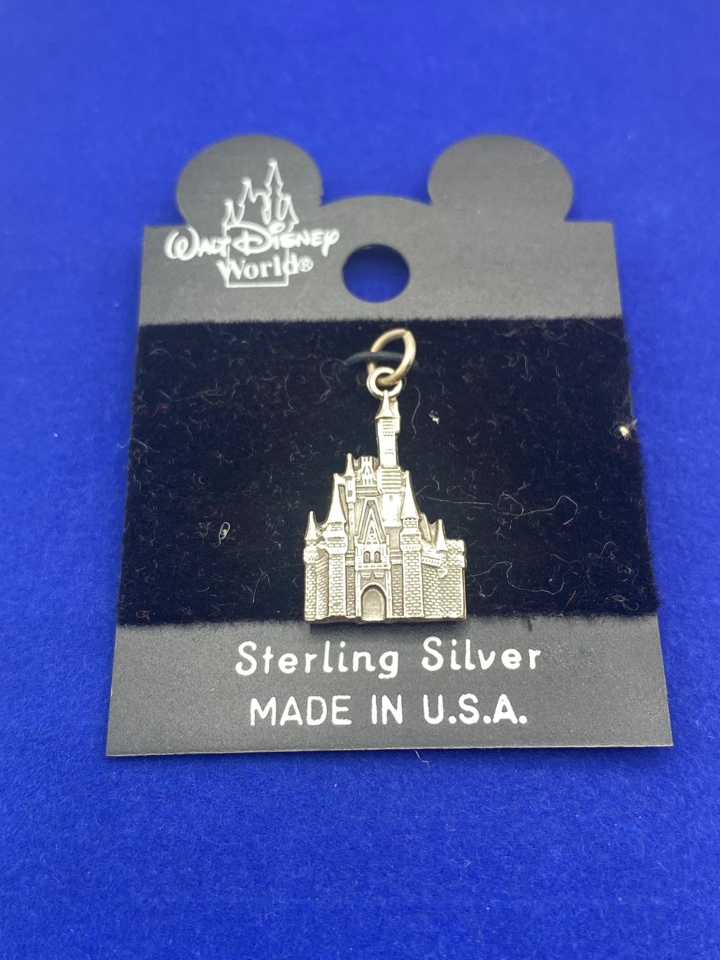 Sterling Silver NWT Disney Castle Charm