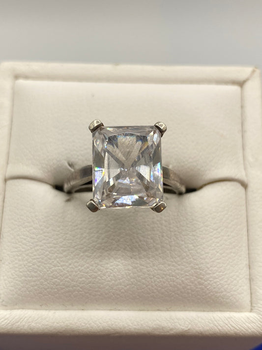 Sterling Silver CZ Ring