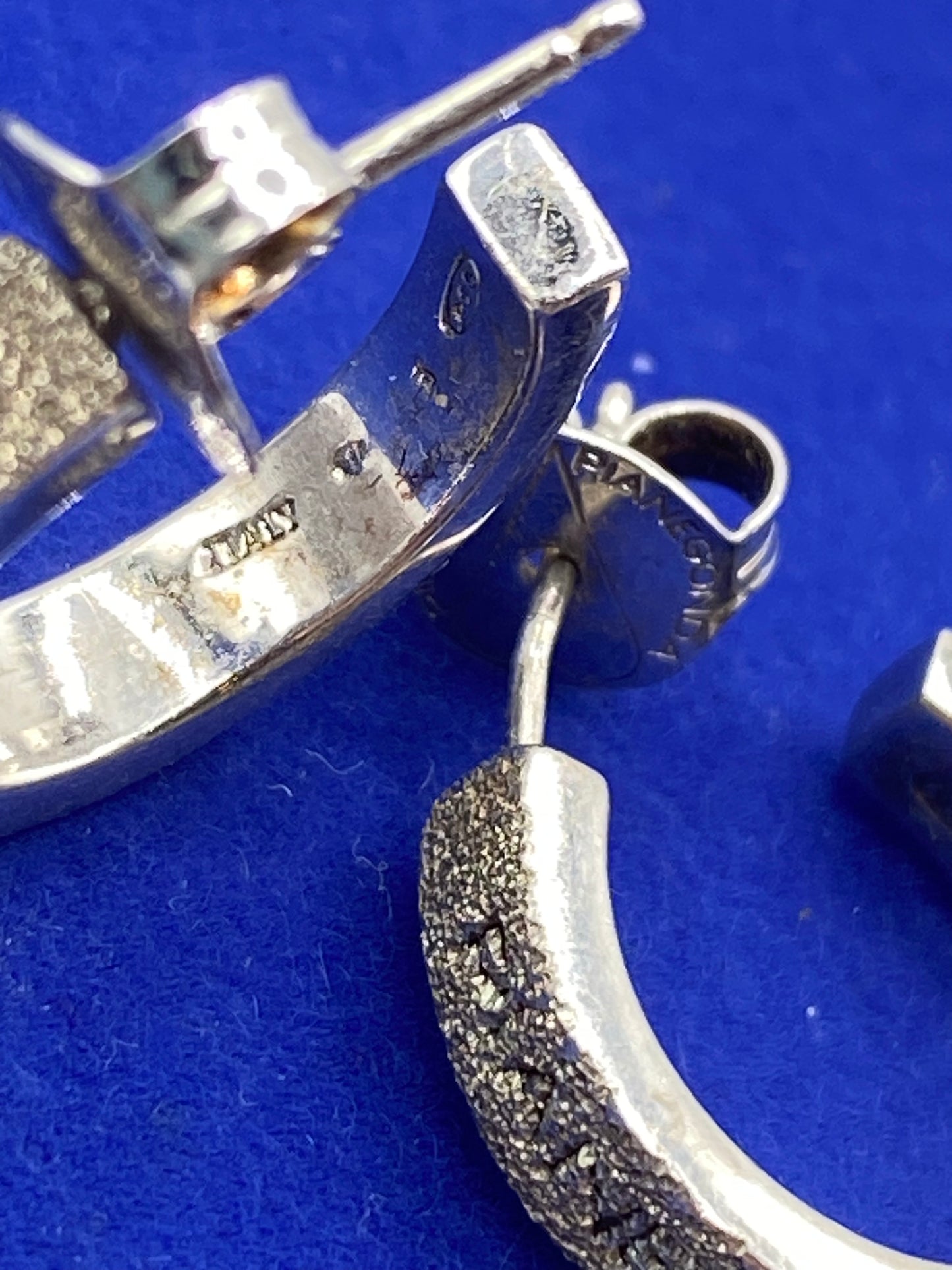 Sterling Silver Pianegonda Earrings
