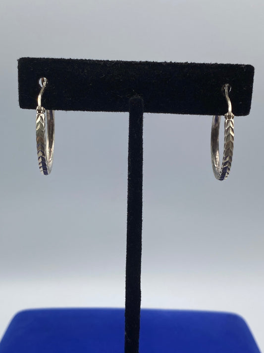 Sterling Silver Hoop Earrings