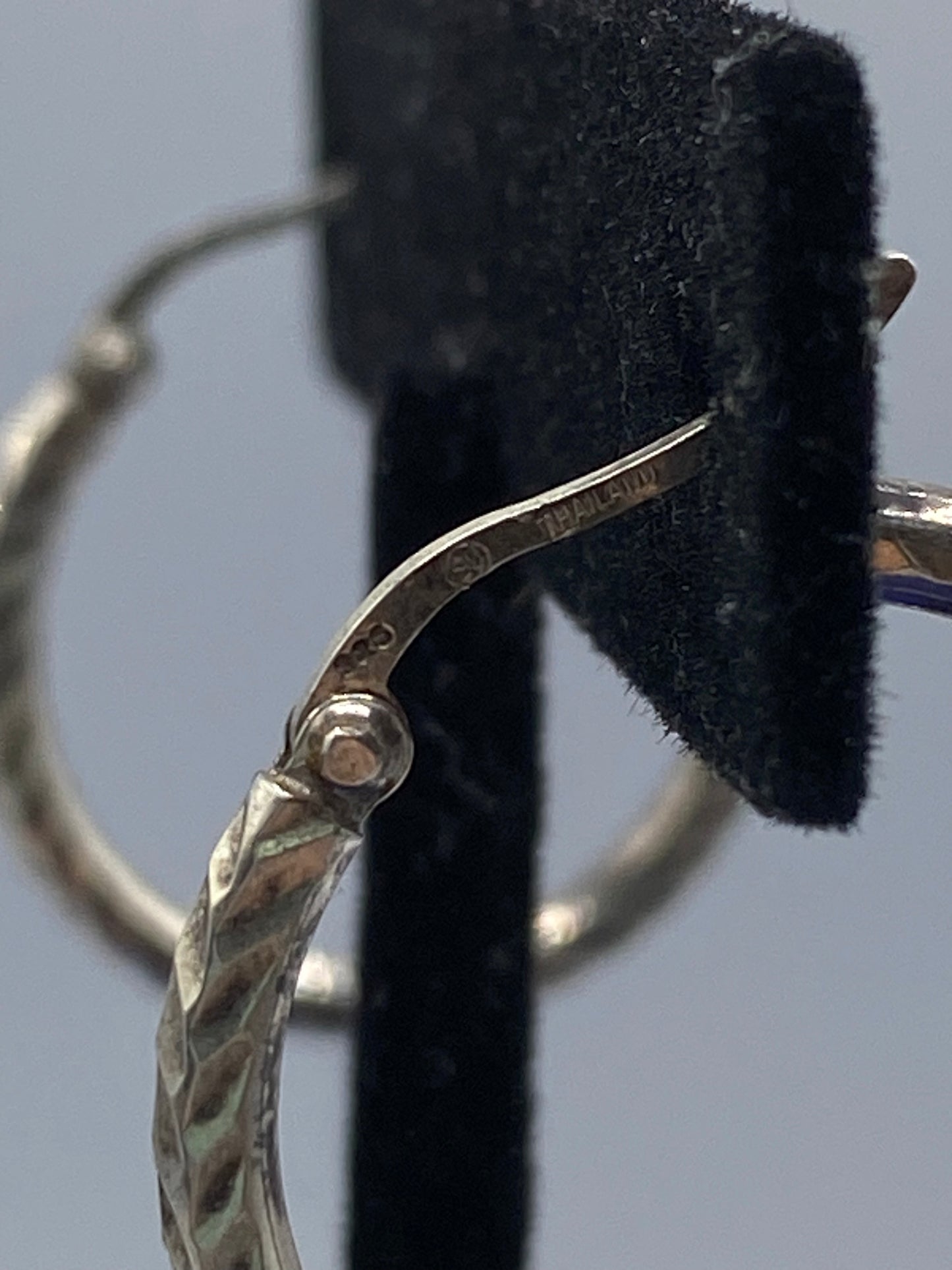 Sterling Silver Hoop Earrings