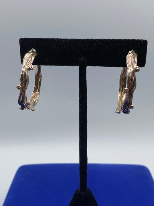 Sterling Silver Hagit Gorali Israel Earrings
