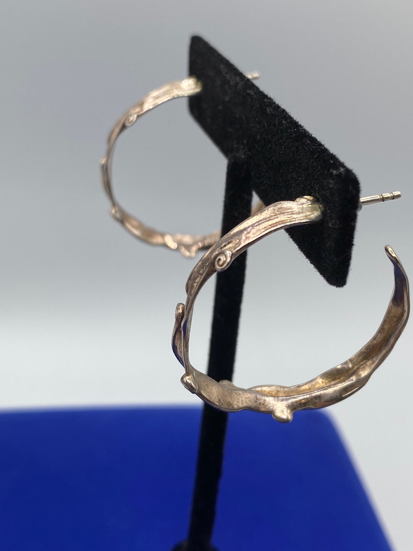 Sterling Silver Hagit Gorali Israel Earrings