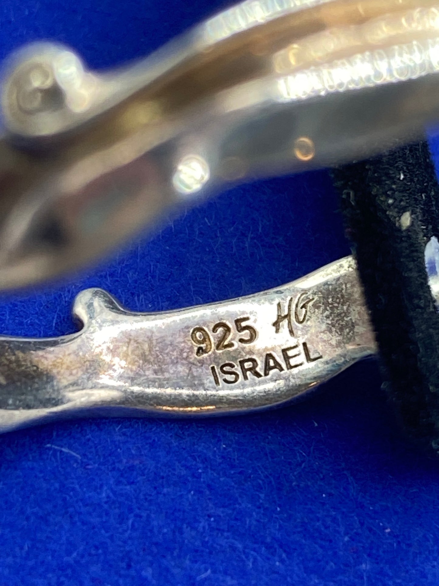 Sterling Silver Hagit Gorali Israel Earrings