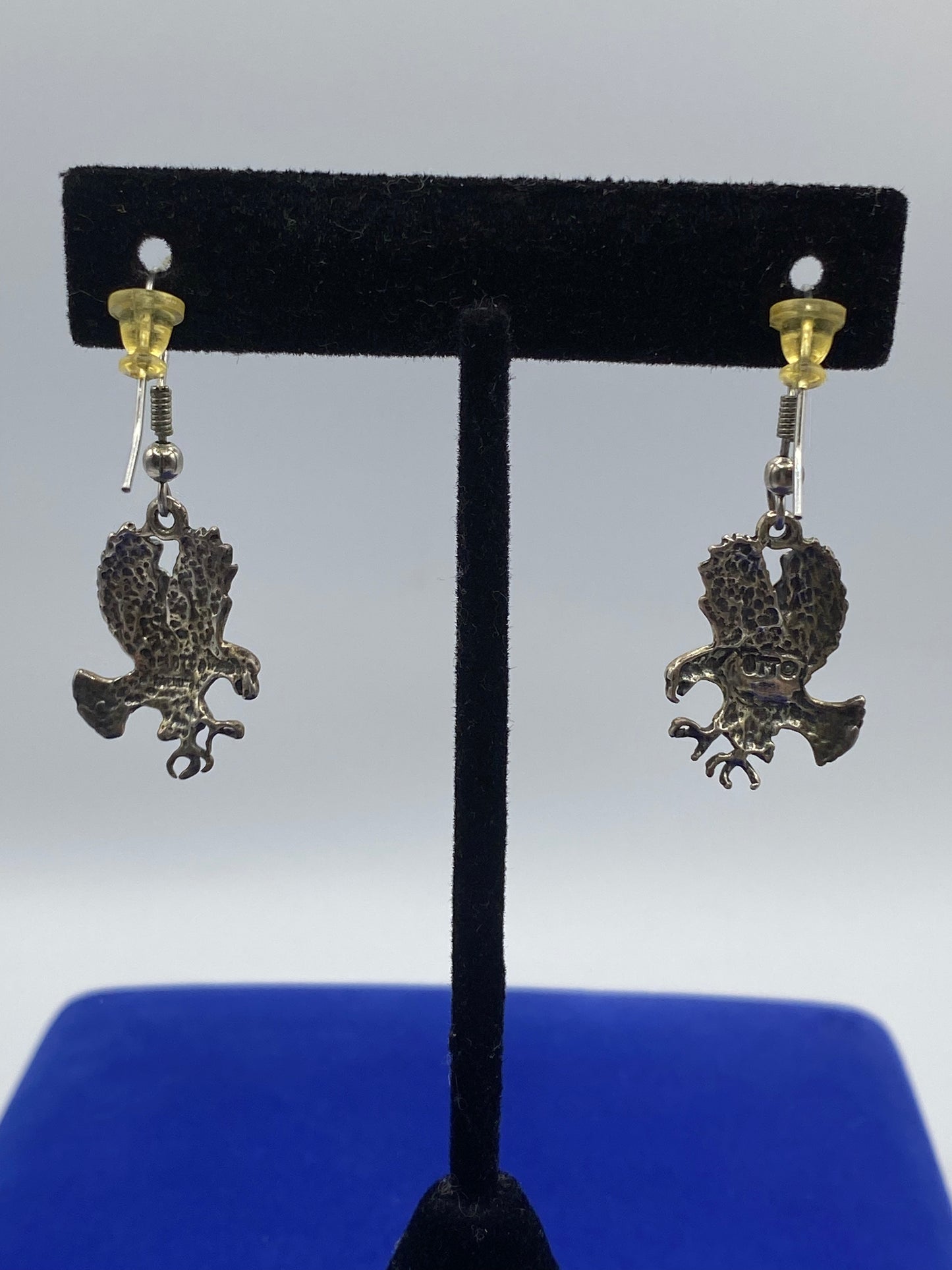 Sterling Silver Eagle Earrings