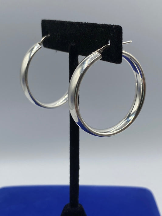 Sterling Silver Hoop Earrings